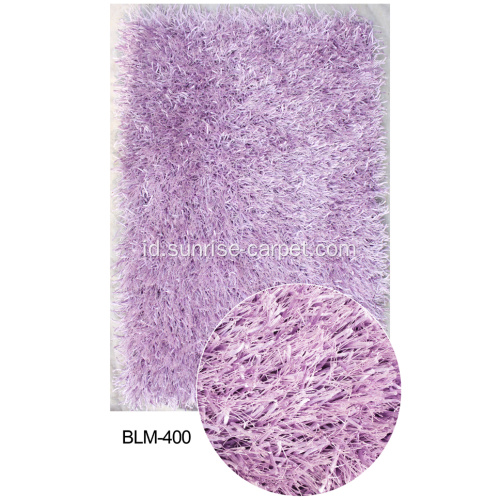 Polyester Shaggy Carpet untuk Rumah